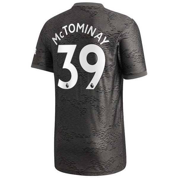 Camiseta Manchester United NO.39 McTominay 2ª 2020-2021 Negro